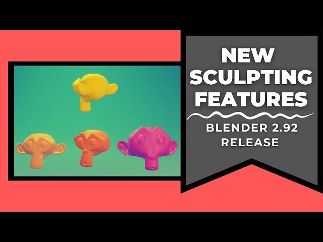 Exploring the New Sculpting Features | Blender 2.92 Release