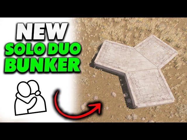 The NEW SOLO DUO BUNKER In Rust 2024 | Rust Building Tutorial