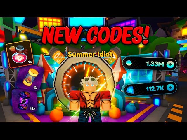 NEW CODES + SUMMER GOJO QUEST | Anime Champions Simulator