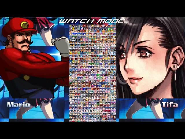 NICK54222 MUGEN: OBS TESTFIRE #5: Heita Zinnai, Shiki Tohno, Sonic, Mario, Batsu, Hyde