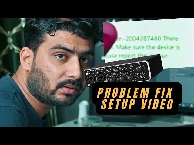 Problem Fix UMC202HD How To Connect in FL STUDIO - Installing and testing the Behringer 2004287480