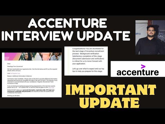 Accenture joining Update|Accenture interview results news 2024