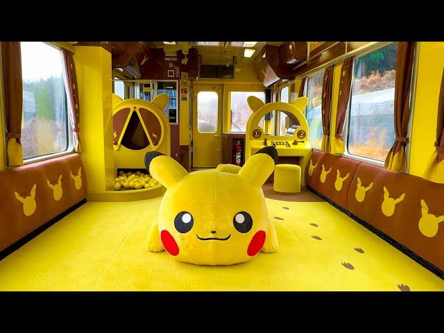 Pikachu Paradise! Riding the Pokémon Train in Japan 