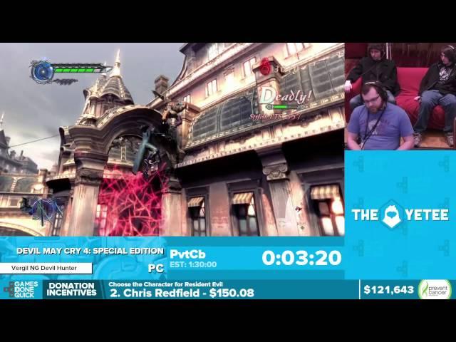 Devil May Cry 4: Special Edition by PvtCb in 1:13:40 - Awesome Games Done Quick 2016 - Part 19