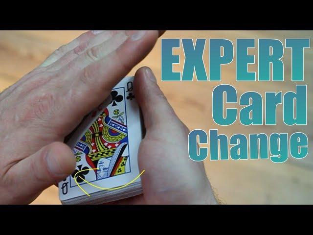 Classic Erdnase colour change card transformation with two hands tutorial !!