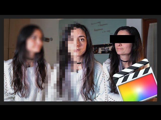 CENSURARE visi su Final Cut Pro | Tutorial in 1 Minuto