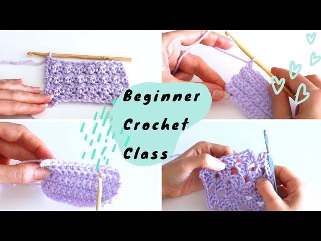 16 Essential Crochet Stitches and Skills Every Beginner Should Know - Beginner Crochet Master Class