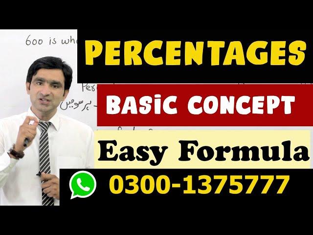 How to Calculate Percentages | Percentages MCQ’s and Questions | Percentage Tips & Tricks