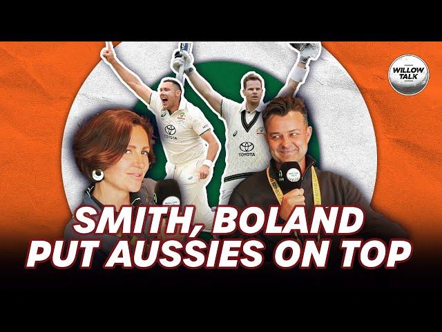 Aussies on top after Smith century, Boland strikes & Kohli mix up | Willow Talk Extras