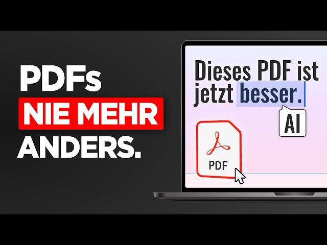 Dieser PDF Editor kommt aus der Zukunft 