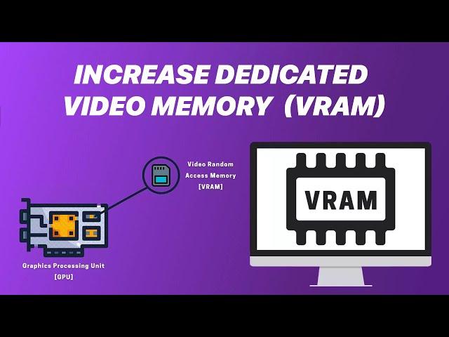 How To Increase Dedicated Video Memory VRAM on Windows 11 *UPDATED 2024*