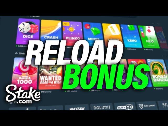 Stake Reload Bonus Free $21 ( How to Activate Stake Reload )