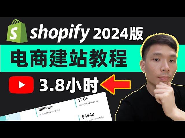 Shopify Ecommerce Full Tutorial [2024]