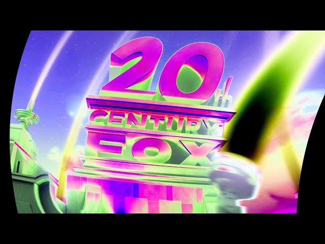 20TH CENTURY FOX HOME ENTERTAINMENT INTRO 101 -  SUPER WEIRD VISUAL AUDIO EFFECT