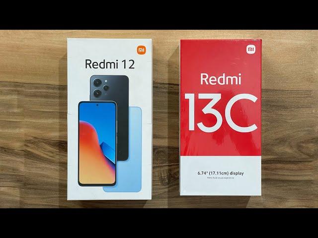 Xiaomi Redmi 13c vs Xiaomi Redmi 12