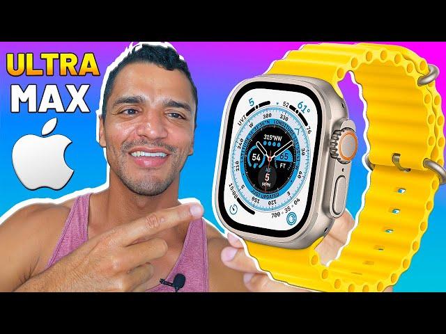 IWO WATCH ULTRA MAX SERIES 8 VERSÃO GLOBAL - RÉPLICA PERFEITA DO APPLE WATCH ULTRA - UNBOXING