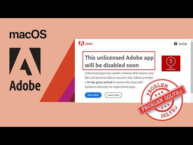 [FIXED] The Unlicensed Adobe App will be Disabled Soon | Adobe Genuine Service Alert Disable