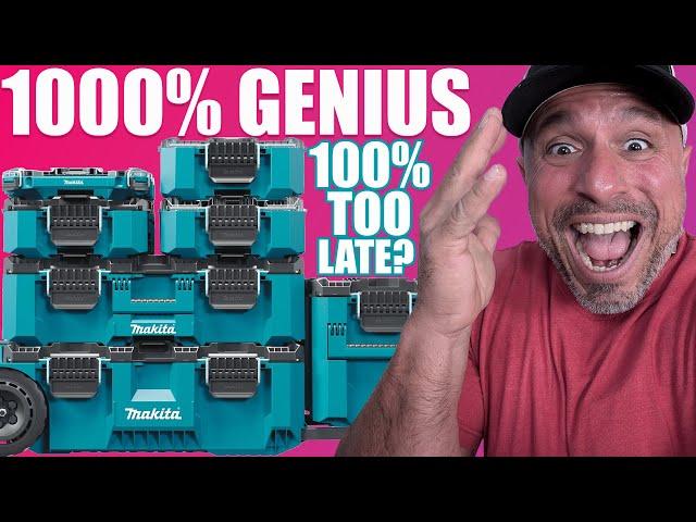 MAKITA MAKTRAK Fixes Milwaukee Packout and Modular Tool Box Complaints!