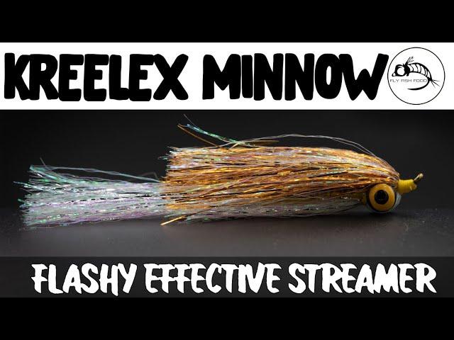 Kreelex Minnow - Simple STREAMER Fly Tying Tutorial