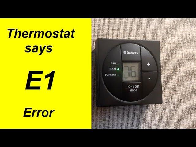 RV Troubleshooting Ep2 - Correcting an Air Conditioner E1 Error.