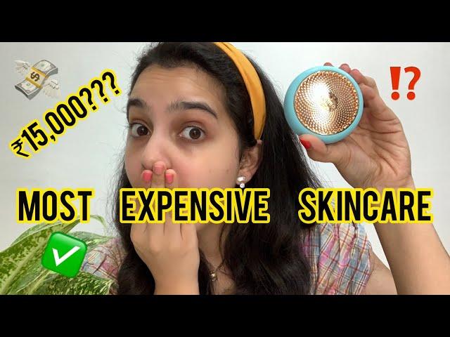 Testing Expensive Skincare  Foreo UFO first impressions 