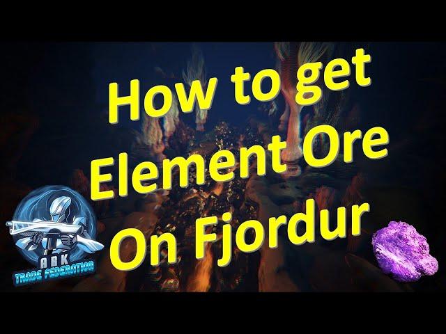 How to Get Element Ore on Fjordur | Ark Survival Evolved