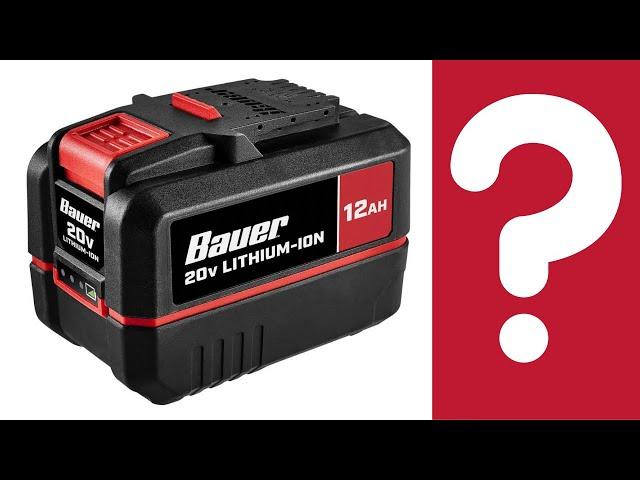 Taking a look at the NEW BAUER 12AH Battery!!!