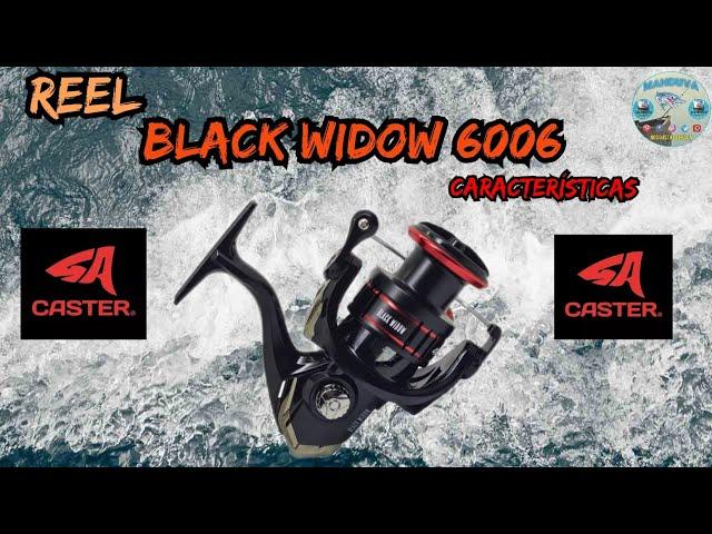 #review #reel de #pesca #caster Black Widow 6006