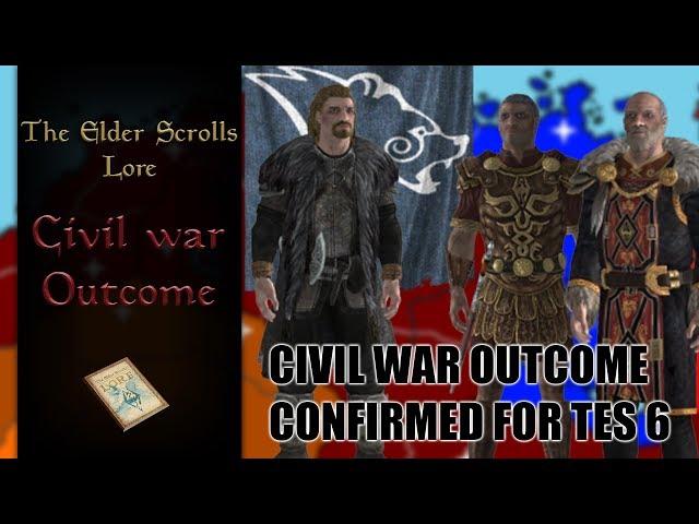 I think Bethesda confirmed the civil war outcome in the lore for TES6 - The Elder Scrolls Lore