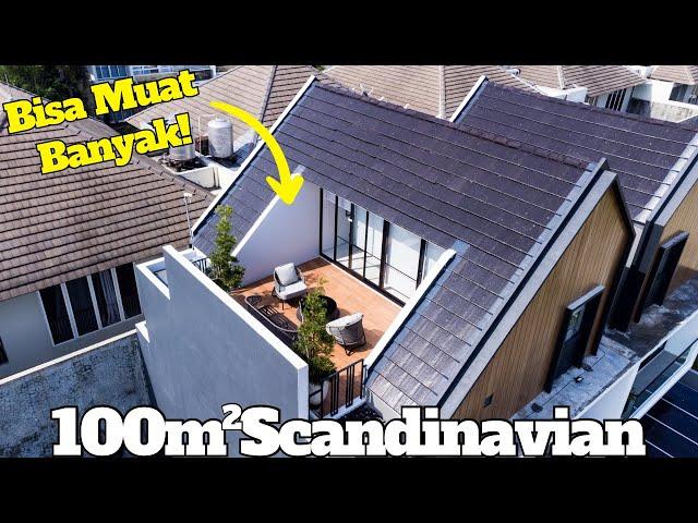 Ga Habis Pikir Idenya! Rumah Minimalis Bisa Dapat Attic Dan Rooftop Luas? Citraland Tanzanite