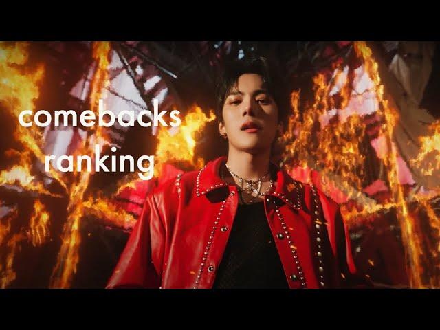 ranking my favorites comebacks of january 2023