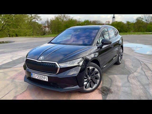 New Skoda ENYAQ 2021 - FULL VISUAL REVIEW (sound, exterior, interior, POV day & night)