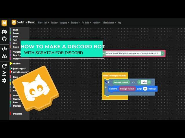 How to make a discord bot and host it with scratch for discord