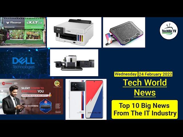 Top 10 Tech News I Lapcare Cooling Pad, Acer Exclusive Store, iQOO 9 Series, IBM Security Hub