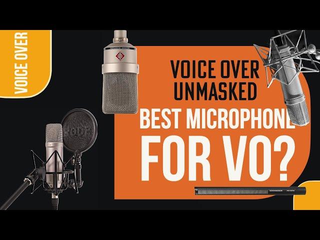 BEST MICROPHONE FOR VOICE OVER?