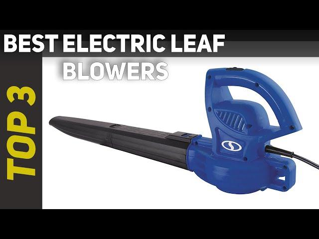  Best Electric Leaf Blowers 2023 - Top 3 Electric Leaf Blowers