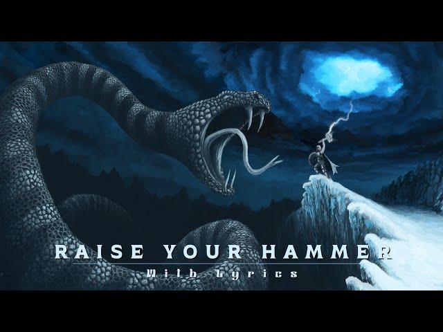 ALL FOR METAL - Raise Your Hammer  - With Lyrics