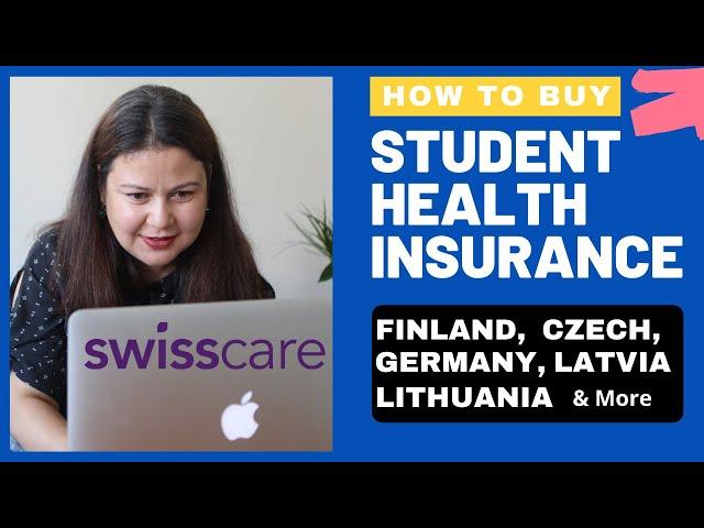 SWISSCARE International Student Health Insurance || How to Buy? Step by step Guide| Finland, Germany
