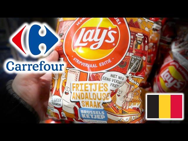 EPIC Shopping VLOG from Belgian Supermarket Carrefour