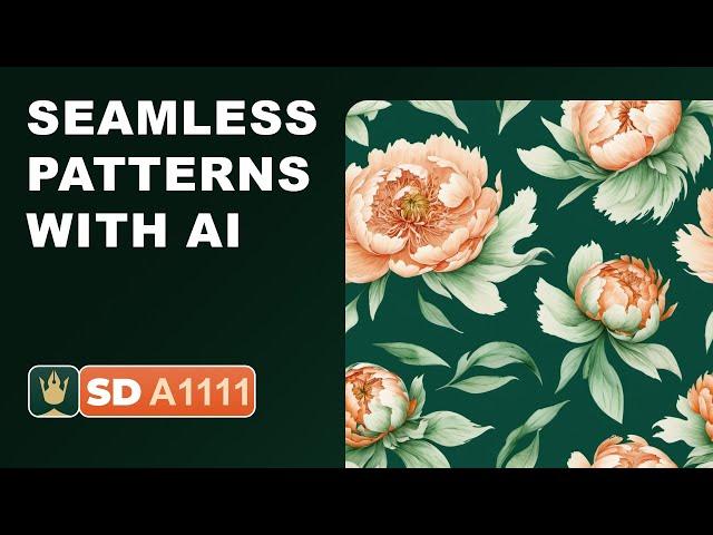 Stable Diffusion Tutorial: Mastering Seamless Textures & Patterns