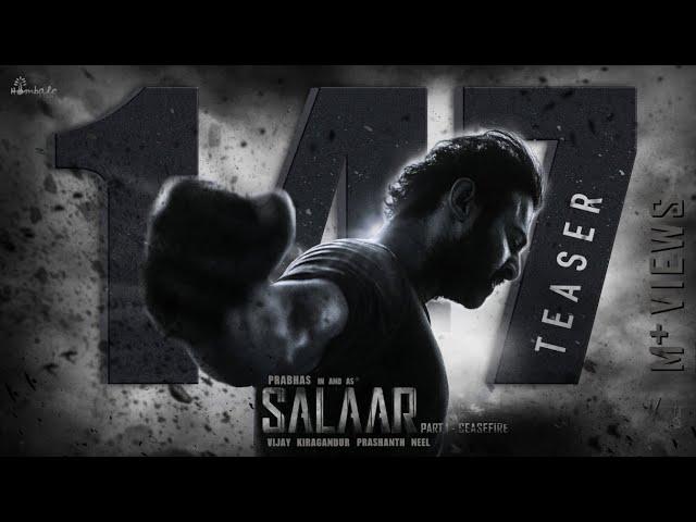 Salaar Teaser | Prabhas, Prashanth Neel, Prithviraj, Shruthi Haasan, Hombale Films, Vijay Kiragandur