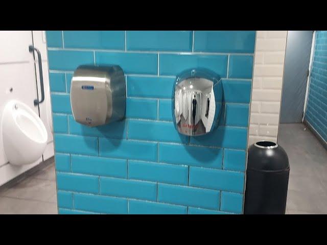 World Dryer Airforce And Biodrier Smart Dry 3D Hand Dryers At The Brunel In Swindon