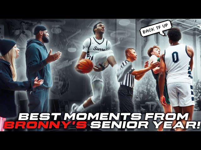 BEST MOMENTS FROM BRONNY JAMES' SENIOR YEAR!