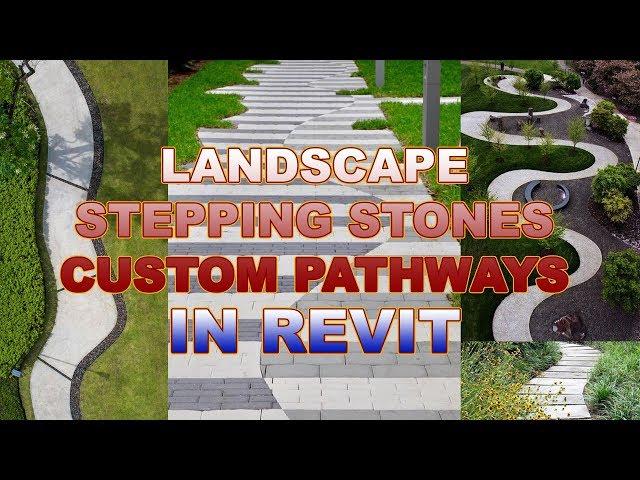 Landscape Stepping Stones Custom Pathways In Revit