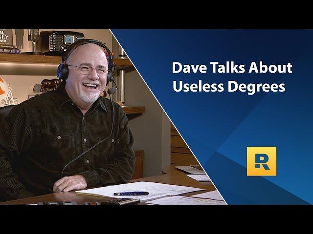 Dave Talks About Useless Degrees