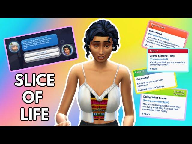 SLICE OF LIFE MOD | Lose Teeth, Get Acne, In-Depth Personality, and MORE! (#TheSims4 Mod Review)