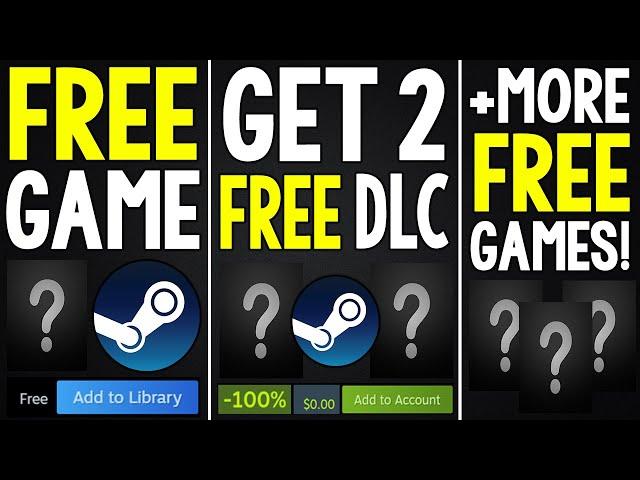 Tons of FREE Stuff Now! Free STEAM Game, Free Steam DLC and More Free Games to Keep FOREVER!