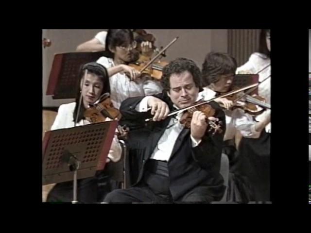 Bruch　Violin Concerto No.1 in G Minor, op.26　Itzhak Perlman　Kazuyoshi Akiyama/Tokyo SO.