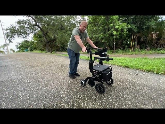 Motorized Walker That Turns Into a Power Wheelchair - The Wheellator