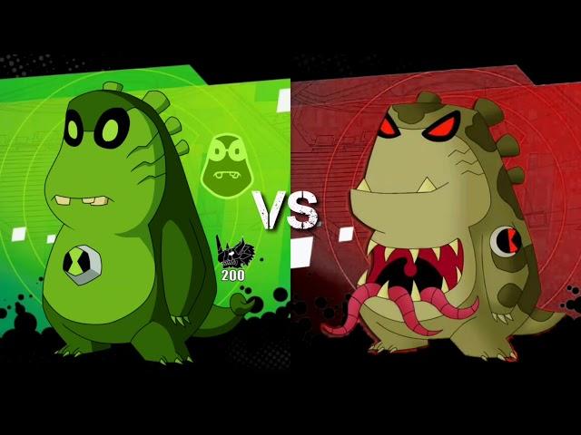 Aliens do ben vs Aliens do Kevin(omnitrix vs antitrix)